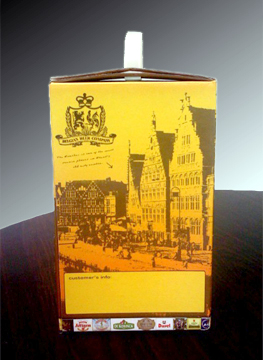 Belgian Beer Gift Box Side